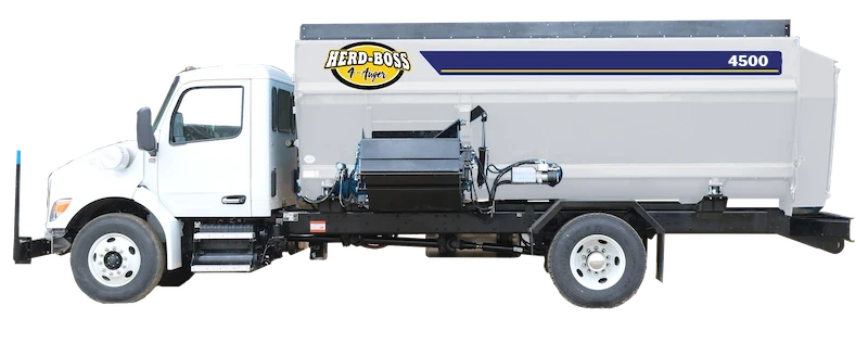4500 Auger Truck Herd Boss 4500 Horizontal Feed Auger Mixer Truck